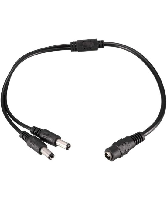 Distribuidor de Energia DC de 1 Entrada Hembra a 2 Salidas Macho