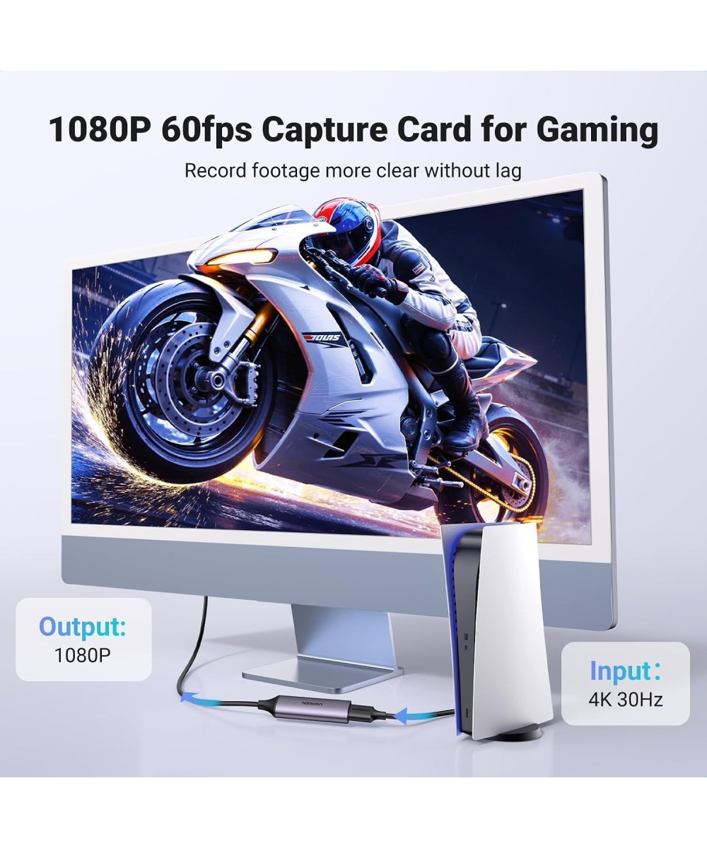 capturadora de vIdeo 4K HDMI a USB-A / USB-C 1080P UGREEN