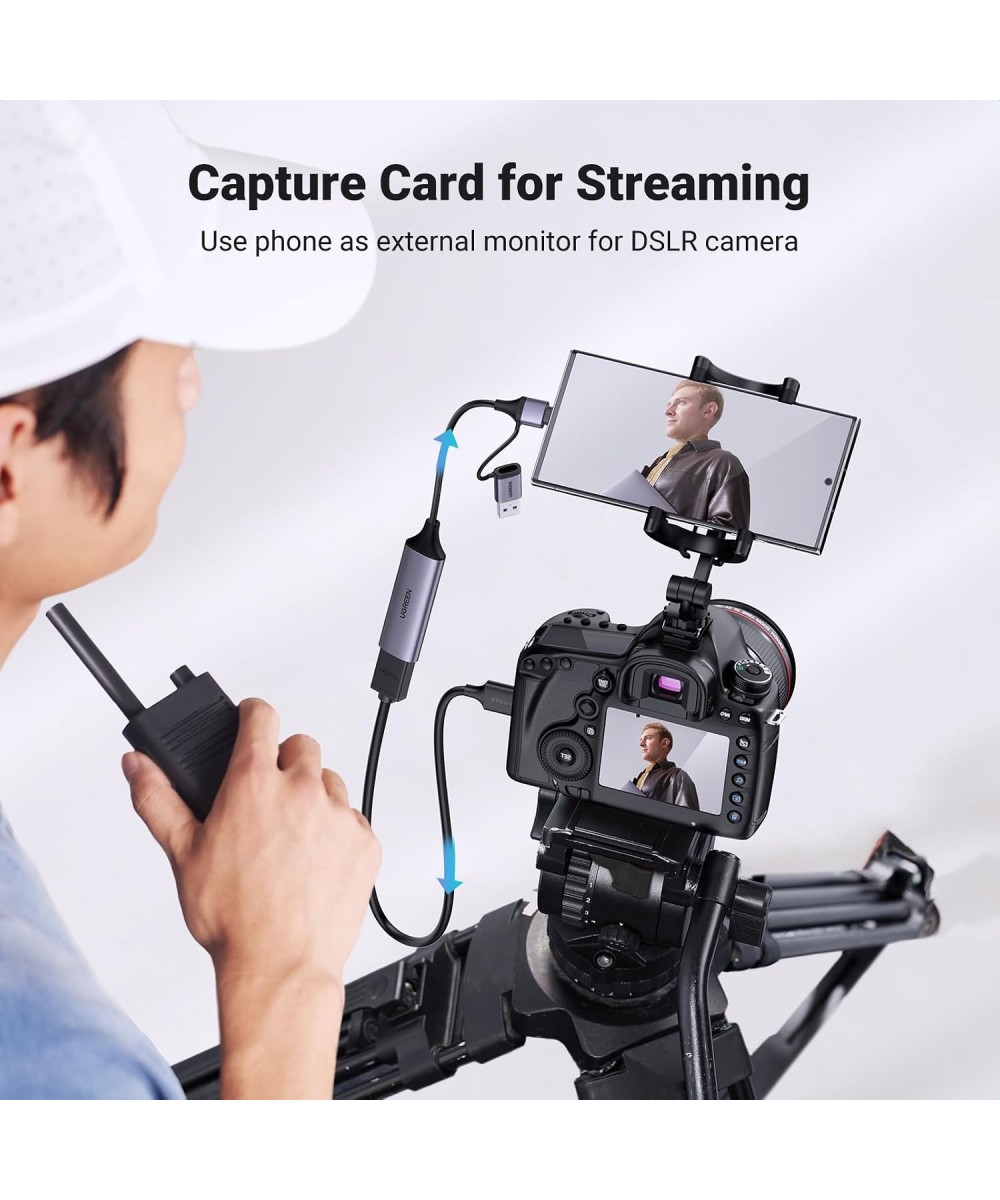 capturadora de vIdeo 4K HDMI a USB-A / USB-C 1080P UGREEN