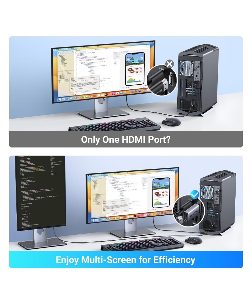Adaptador de Display Port DP a HDMI 4K UGREEN