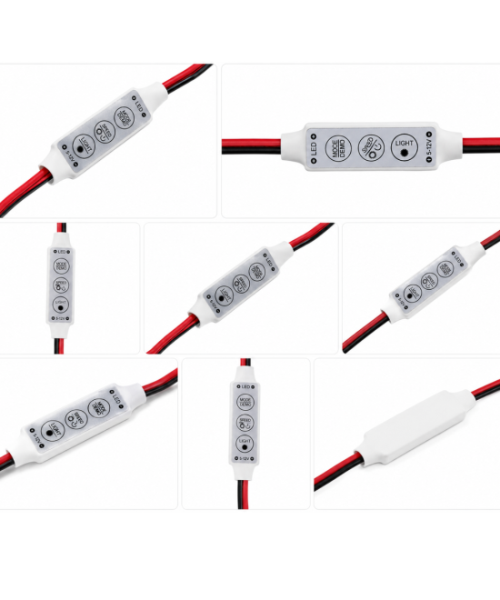 Controlador estroboscópico de flash LED 5-12vdc