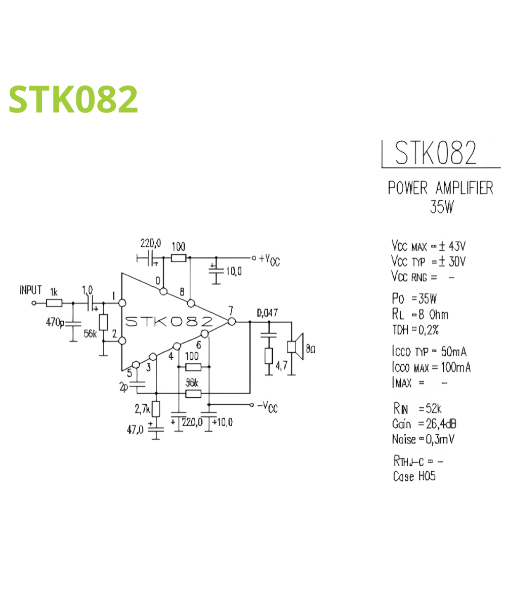 amplificadores de Audio STKxxx