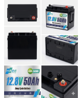 Bateria recargable de litio 12V 50AH HRBE ENERGY