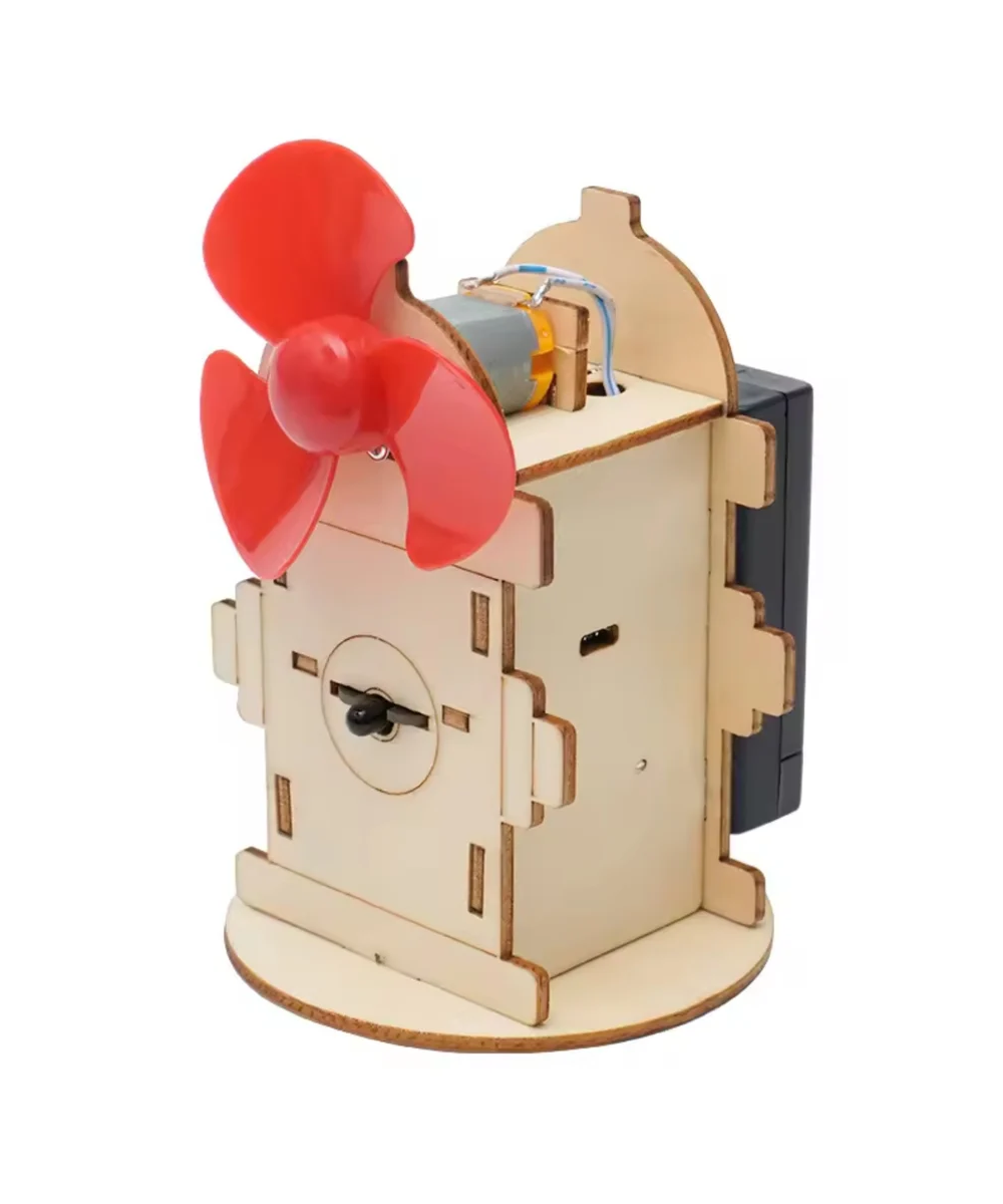 Kit de ventilador de inducción de llama DIY