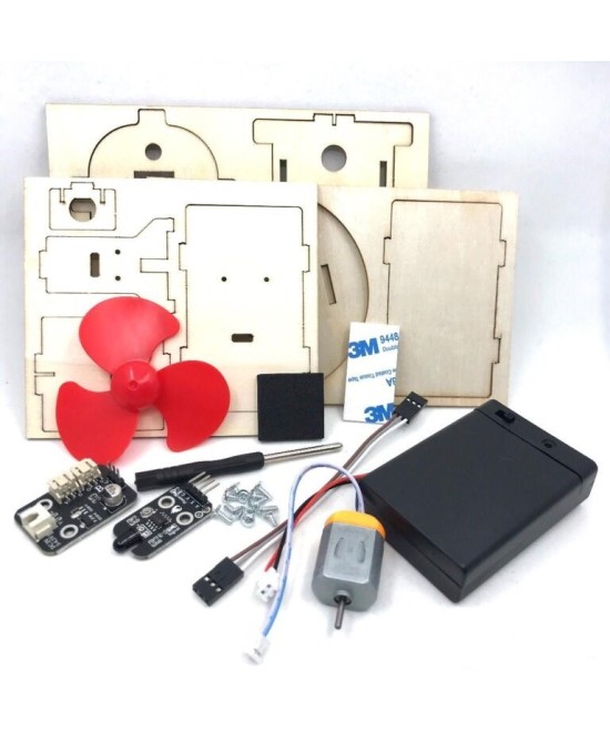 Kit de ventilador de inducción de llama DIY