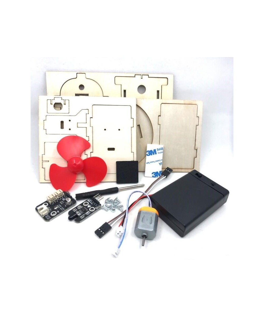 Kit de ventilador de inducción de llama DIY