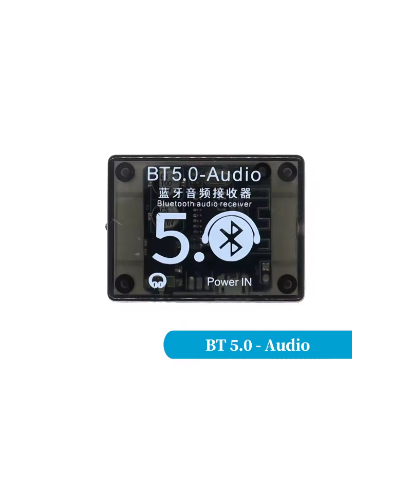 Modulo Bluetooth de Audio MP3 VHM-314 Negro 5.0 con case