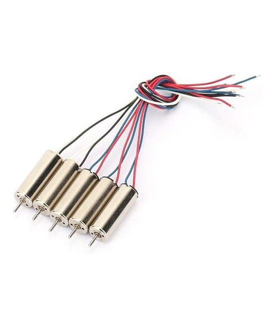 Motor sin nucleo 0716 eje 0,8mm Terminal de 1,2 mm 62000rpm