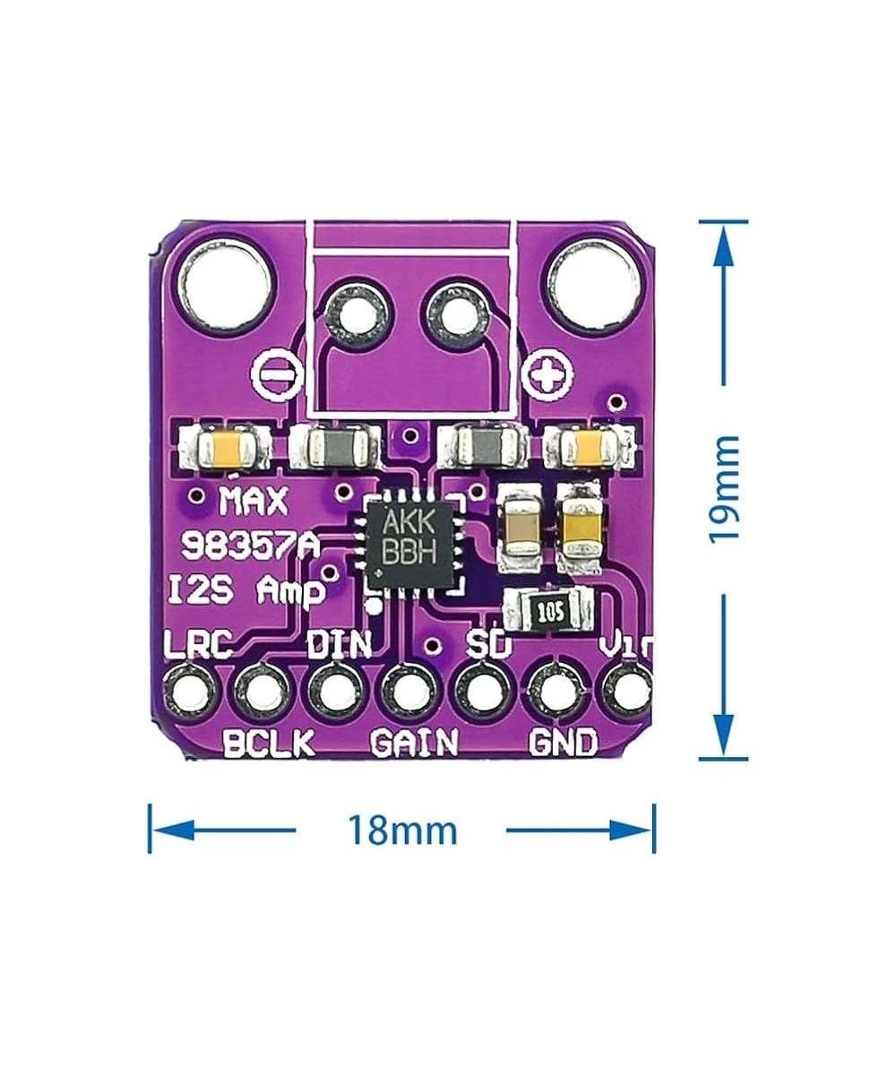 Módulo amplificador de audio I2S MAX98357
