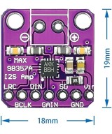 Módulo amplificador de audio I2S MAX98357