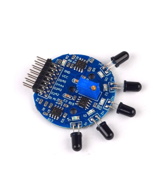 Sensor de flama de cinco vías