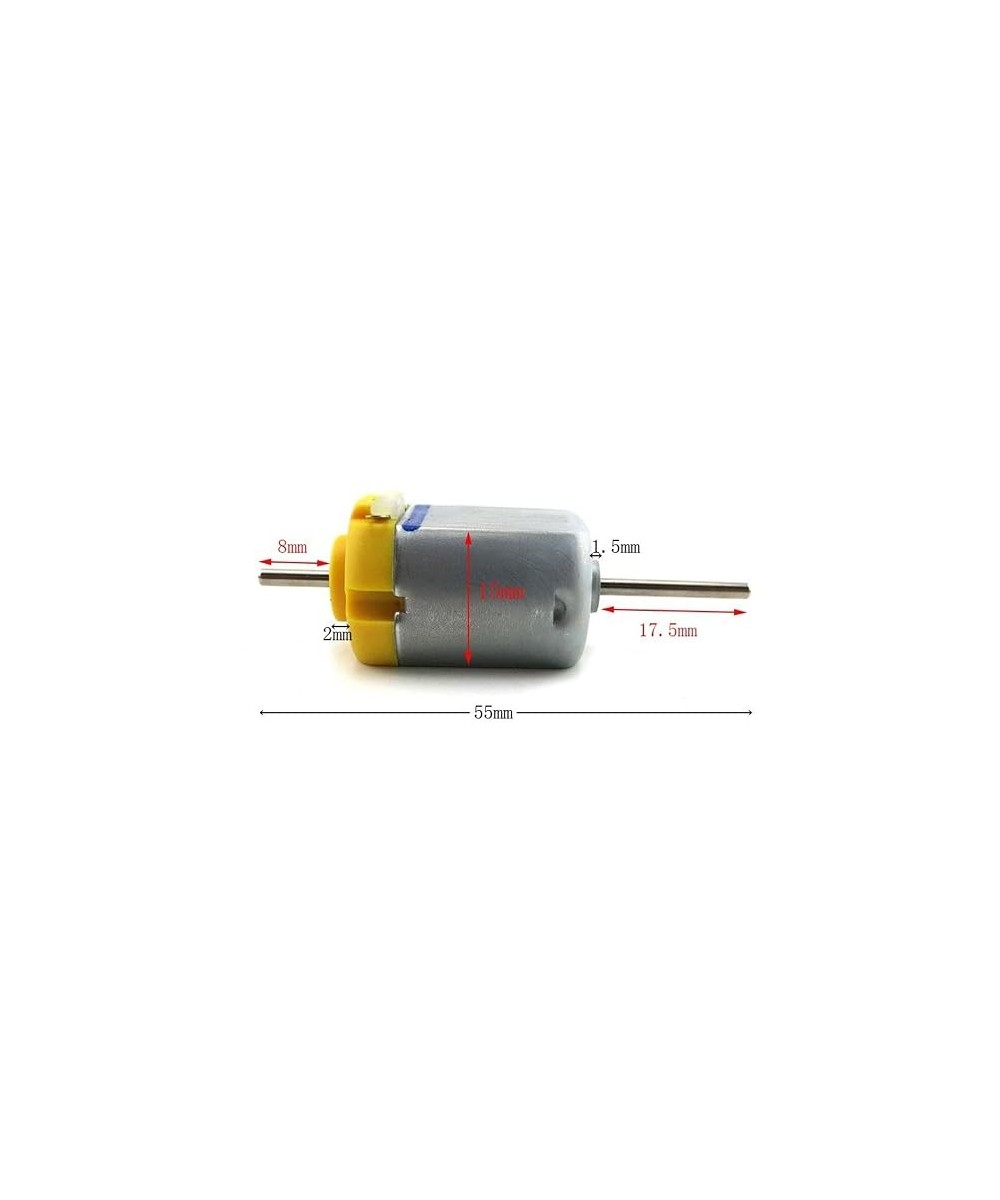 Mini motor DC de eje largo 130