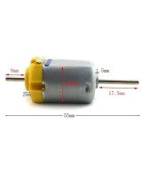 Mini motor DC de eje largo 130