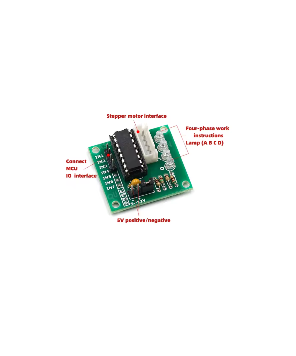 Placa controladora de motor paso a paso ULN2003