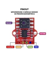 Sensor digital de presión barométrica atmosférica de 3,3-5 V