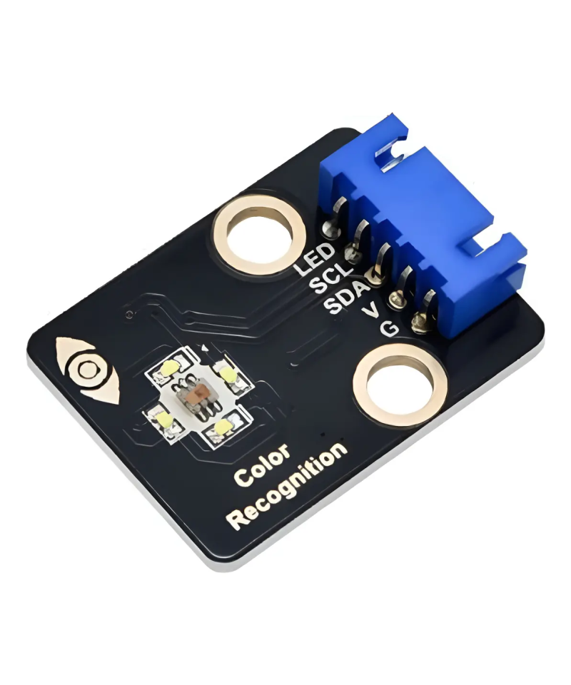 Sensor de reconocimiento de color RGB TCS34725 con case