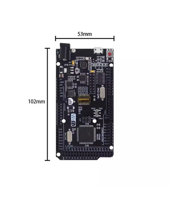 Tarjeta de desarrollo WiFi R3 ATmega2560 ESP8266 USB-TTL