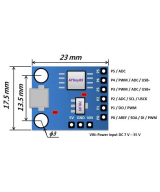Tarjeta de desarrollo mini  ATTINY85 USB-C