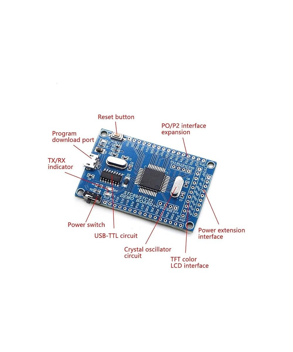 Tarjeta de desarrollo 51/AVR/STC89C52RC