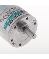 Motor 12v caja reductora 50RPM con soporte