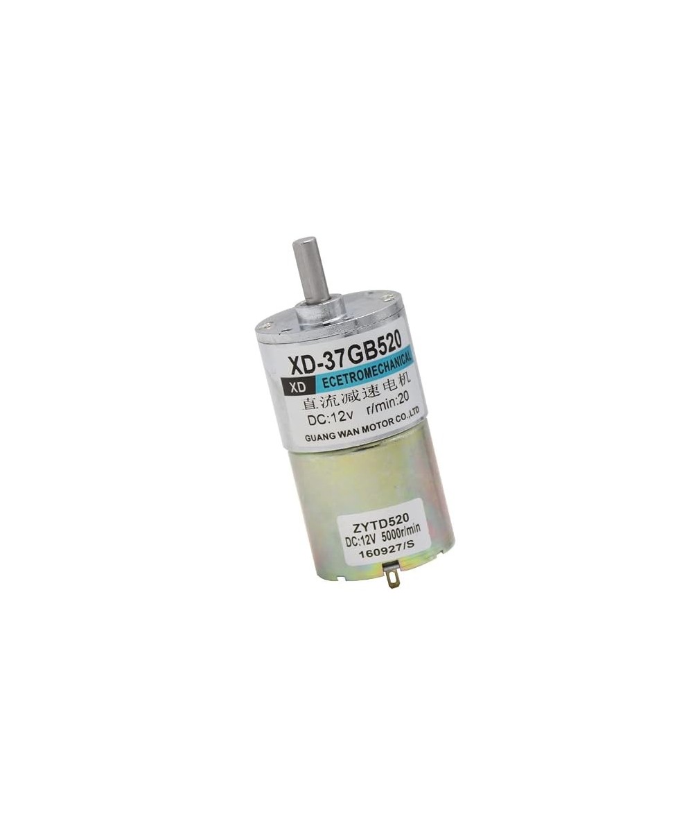 Motor 12v caja reductora 50RPM con soporte
