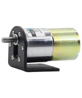 Motor 12v caja reductora 50RPM con soporte