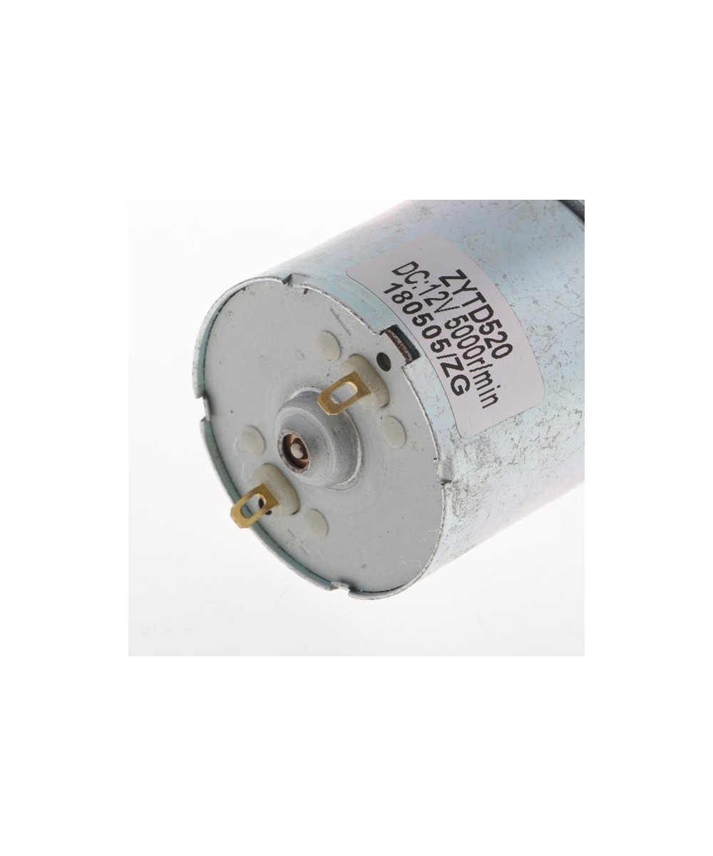 Motor 12v caja reductora 50RPM con soporte
