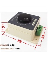 Controlador de velocidad de motor PWM 12V-48V DC 20A