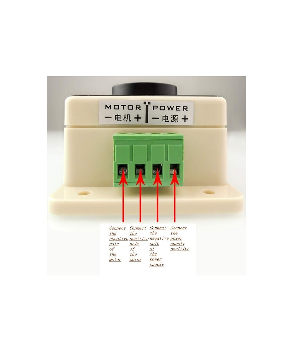 Controlador de velocidad de motor PWM 12V-48V DC 20A