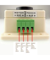 Controlador de velocidad de motor PWM 12V-48V DC 20A
