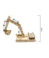 Kit excavadora hidráulica de madera DIY