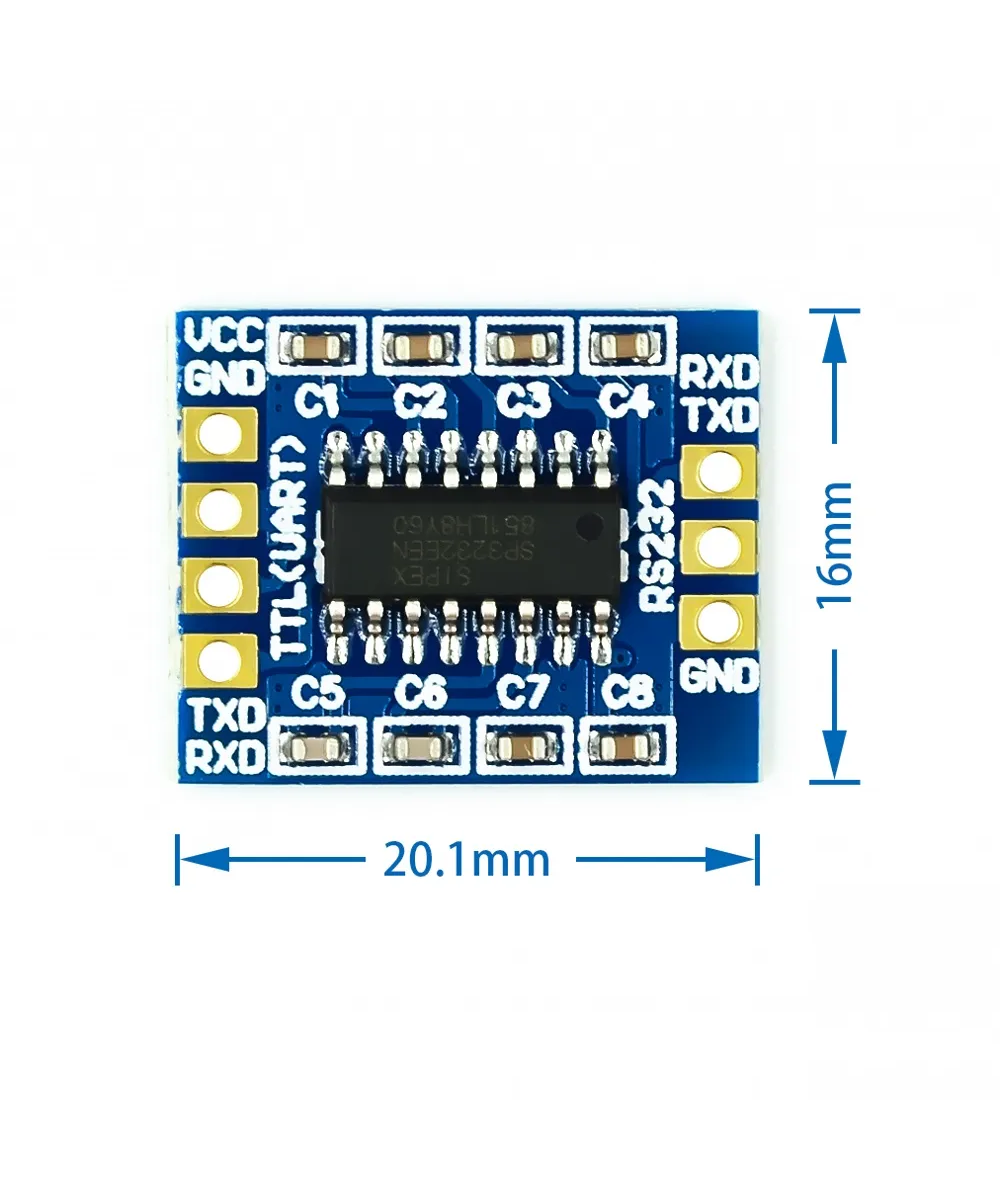 Módulo RS232 SP3232 TTL a RS232 doble canal