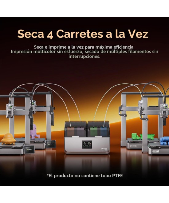 Secador 4 filamentos  Creality Space Pi X4
