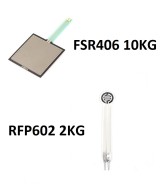 Sensor de presión de tipo resistivo RFP602 2KG / FSR406 10KG