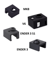 Aislador térmico de silicona para calentador 3D