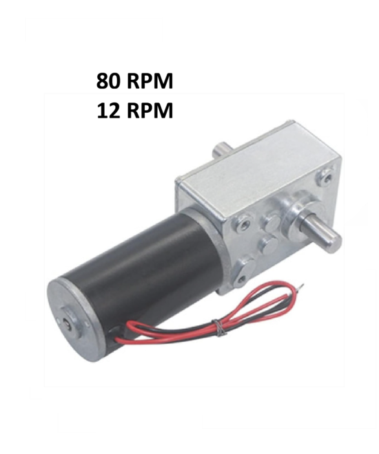 Motorreductor doble eje 12V