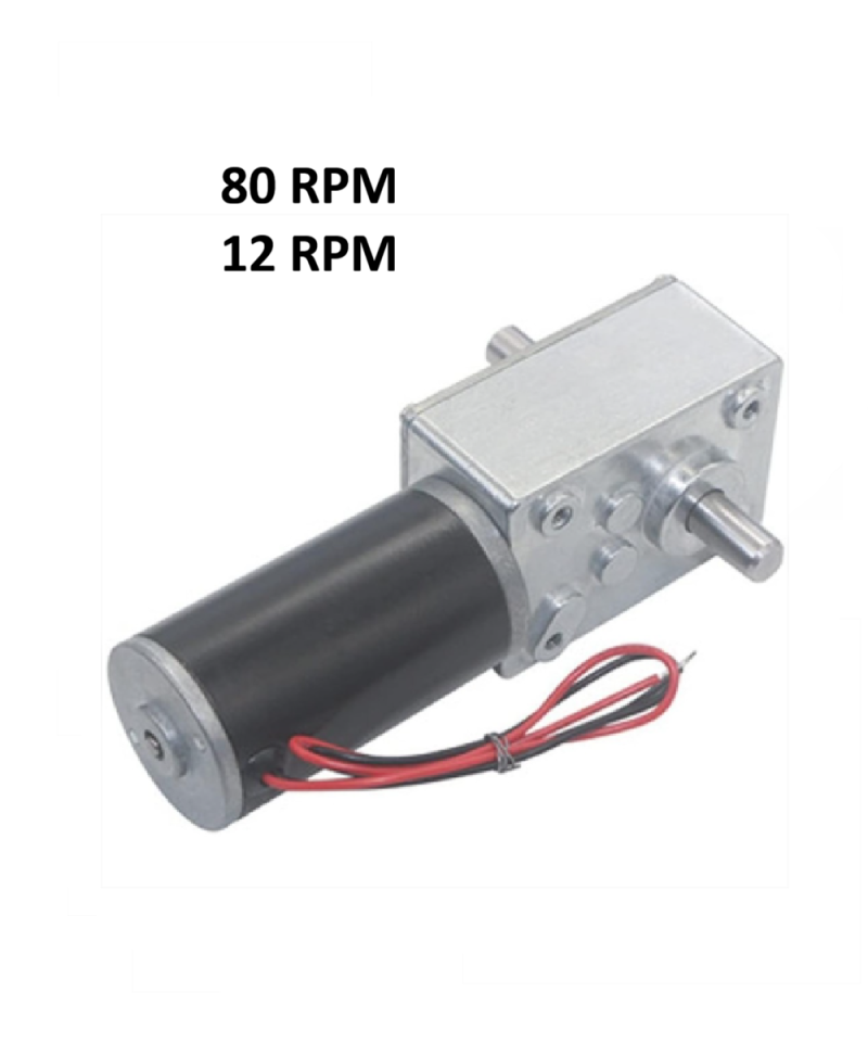 Motorreductor doble eje 12V