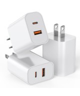 Adaptador de carga Rapida Usb 3.0 y Usb-c DP 20W