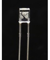 Diodo Led cuadrado transparente luz naranja 2x3x4mm (10U)