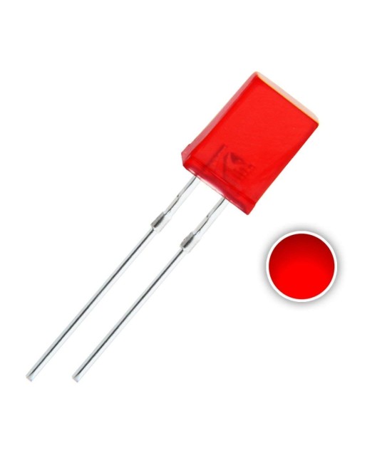 Diodo Led Cuadrado 2x5x7mm (10U)