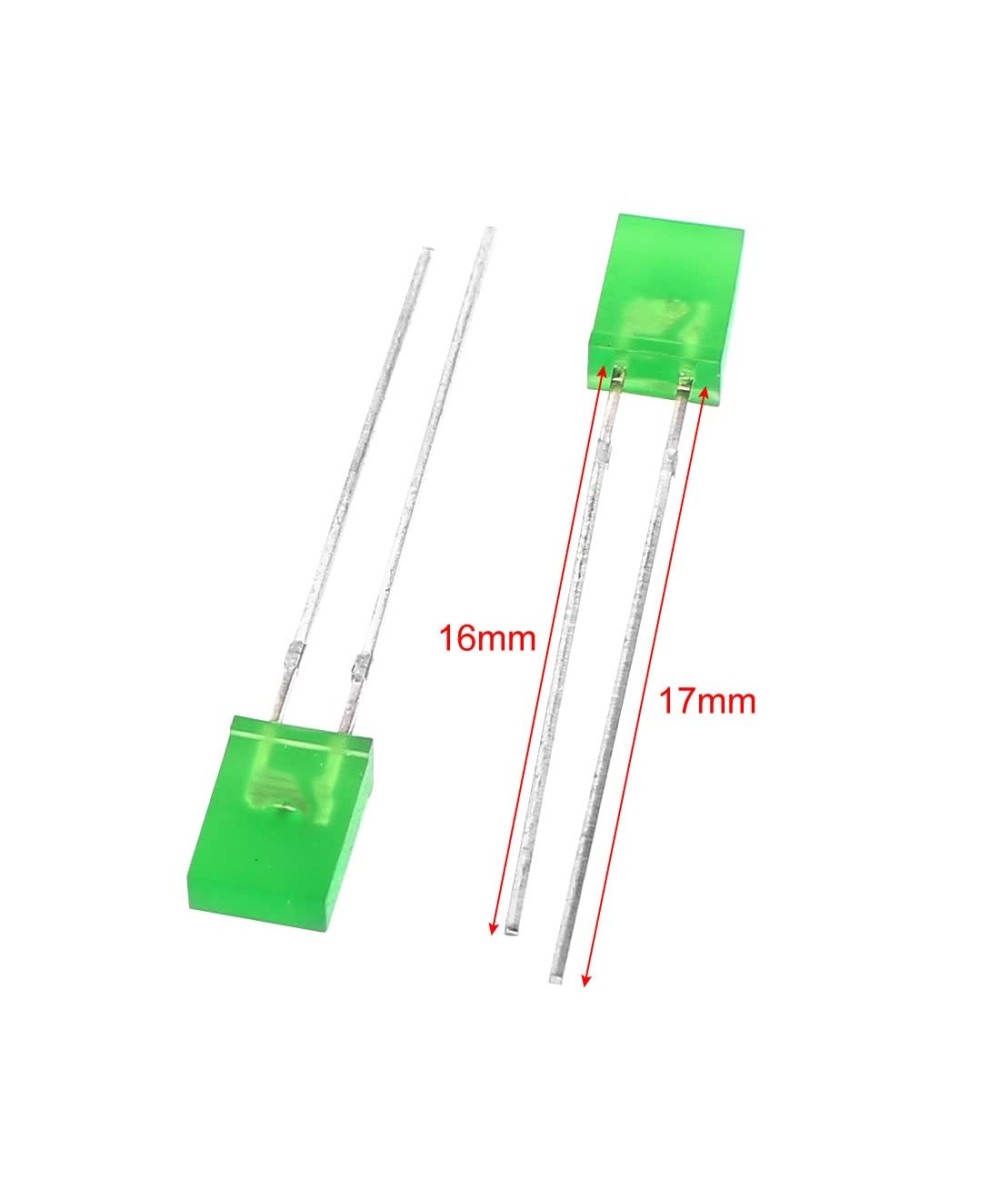 Diodo Led Cuadrado 2x5x7mm (10U)