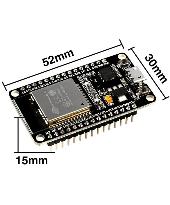 Tarjeta de desarrollo WIFI Bluetooth ESP32 NodeMcu-32 Soldada