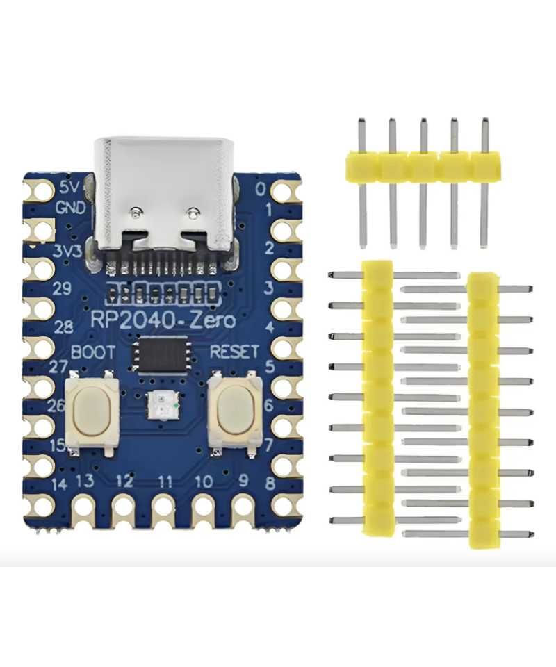Tarjeta de desarrollo RP2040-Zero de 6 nucleos, Cortex M0+ de doble nucleo
