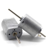 Micro motor DC 3-6V con tornillo sin fin de doble eje FK130SH