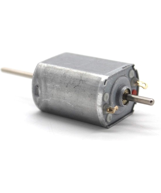 Micro motor DC 3-6V con tornillo sin fin de doble eje FK130SH