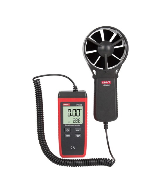 Anemómetro digital UNI-T UT363S con pantalla LCD