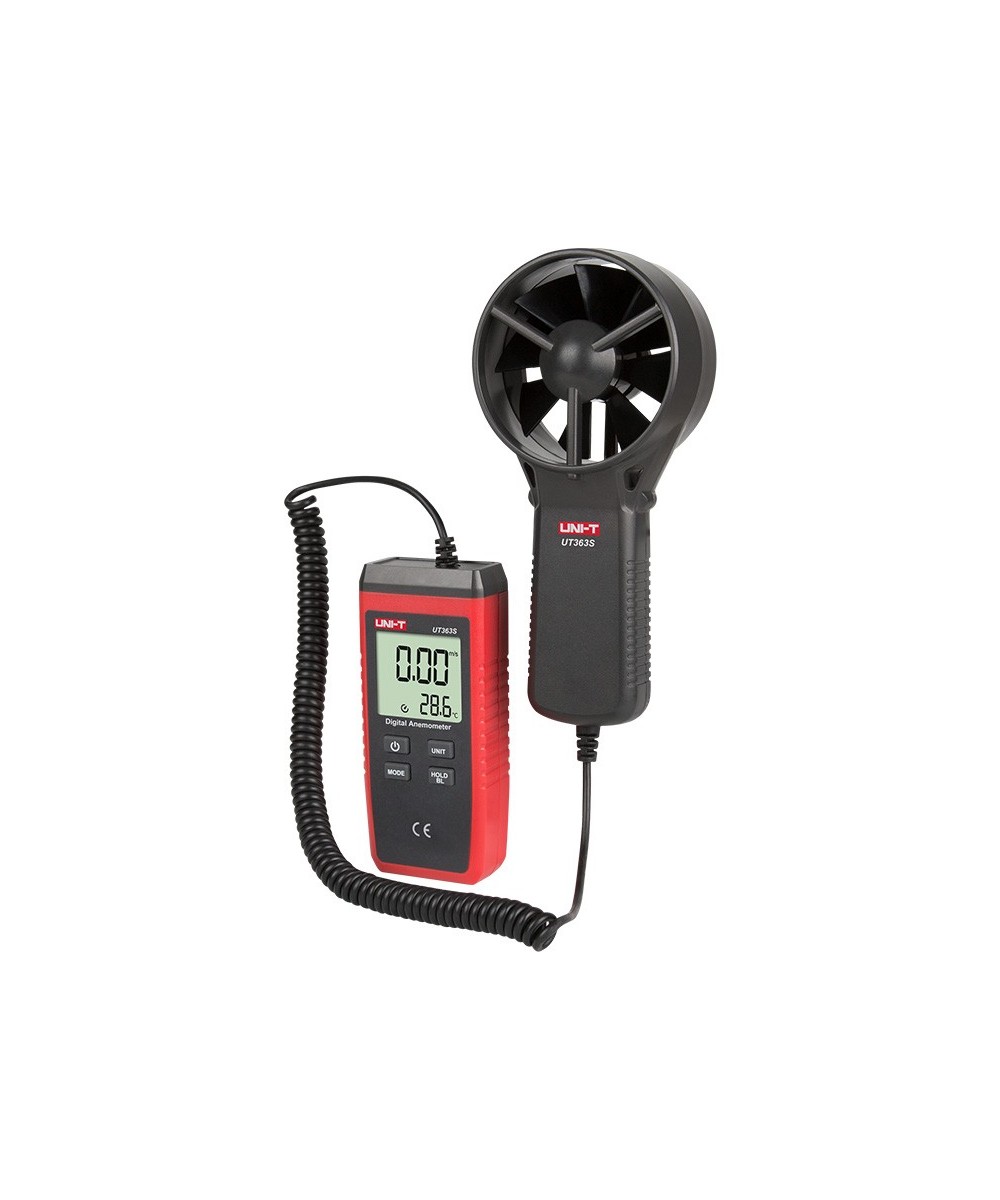 Anemómetro digital UNI-T UT363S con pantalla LCD