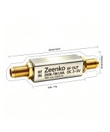 Amplificador de bajo ruido ZK06-TM de 10 MHz a 6 GHz Zeenko