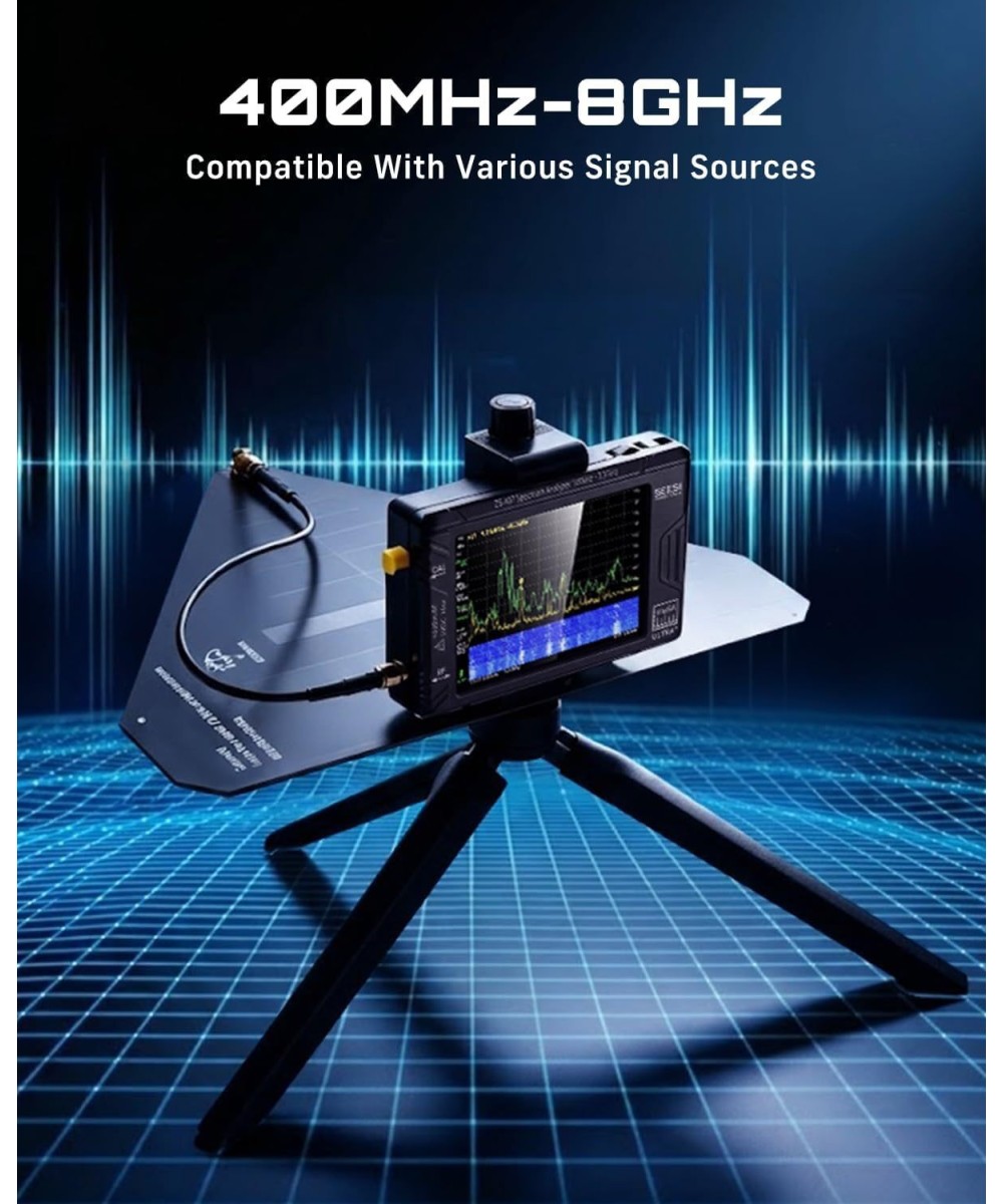 Antena logarítmica periódica LDPA ZA-048 de 400 MHz a 8 GHz Zeenko