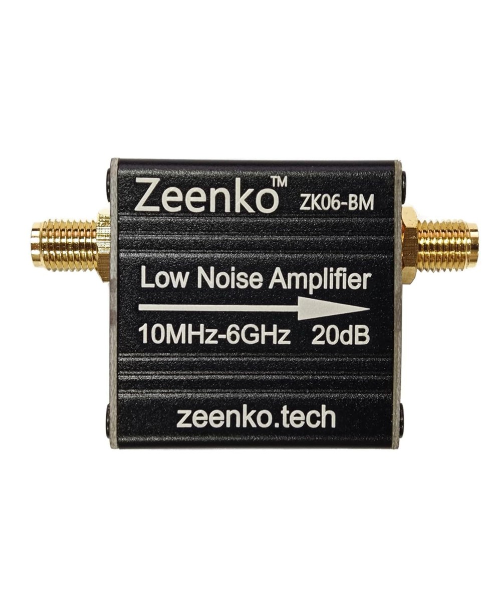 Módulo preamplificador RF LNA de bajo ruido ZK06-BM de 10 MHz a 6 GHz Zeenko